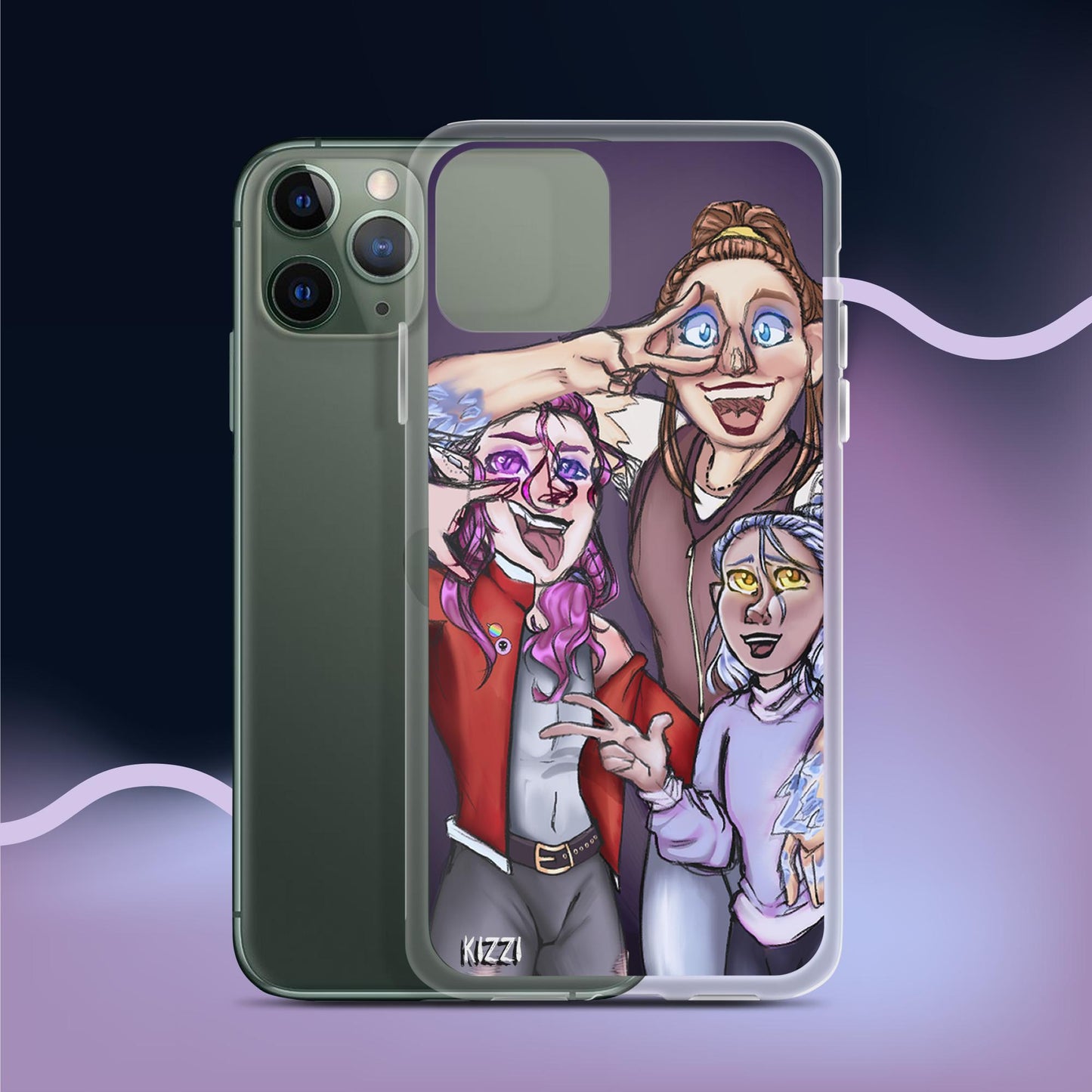 MHO Fanart Clear Case for iPhone®