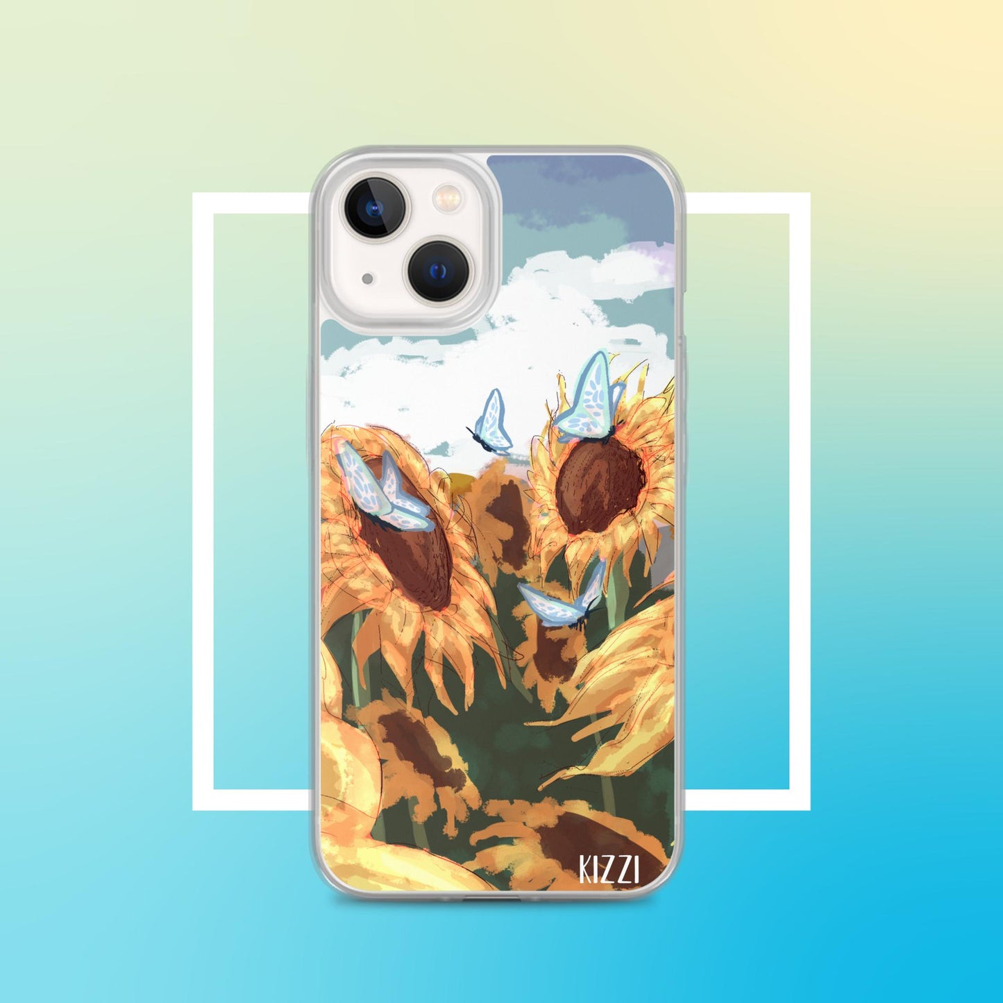 Sunflower Clear Case for iPhone®
