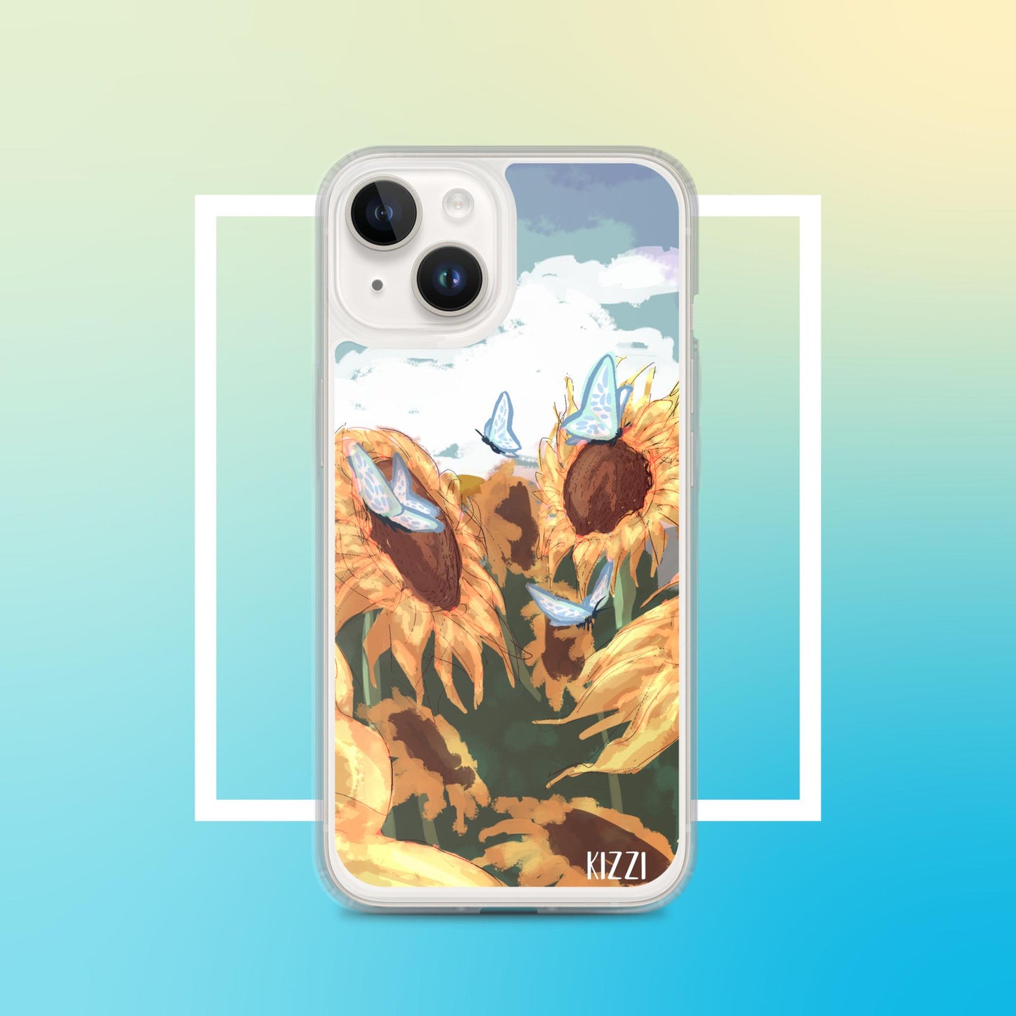 Sunflower Clear Case for iPhone®