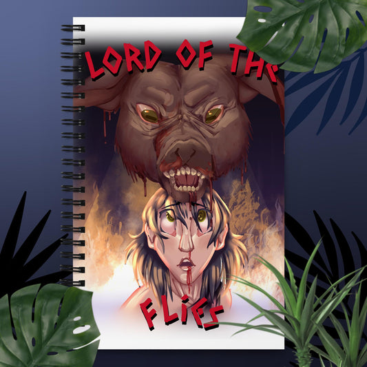 Lord of the Flies Spiral notebook